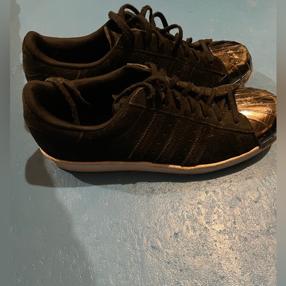 ADIDAS SUPERSTAR 80S METAL TOE PONY HAIR BLACK - Picture 14 of 14